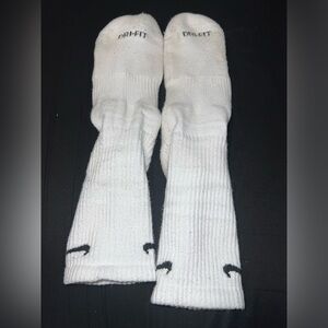 White Nike Sock